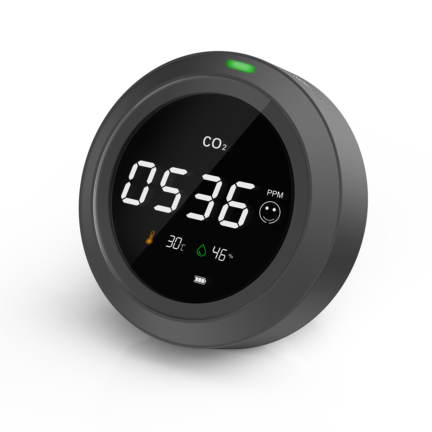 Indoor CO2 meter temperature humidity for workshop classroom office air Quality