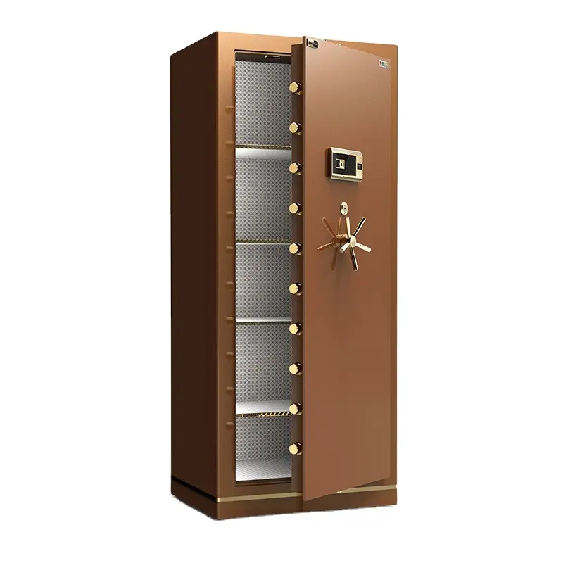 Factory supply office jewelry safe box electronic fingerprint password gun safe large safe box for money