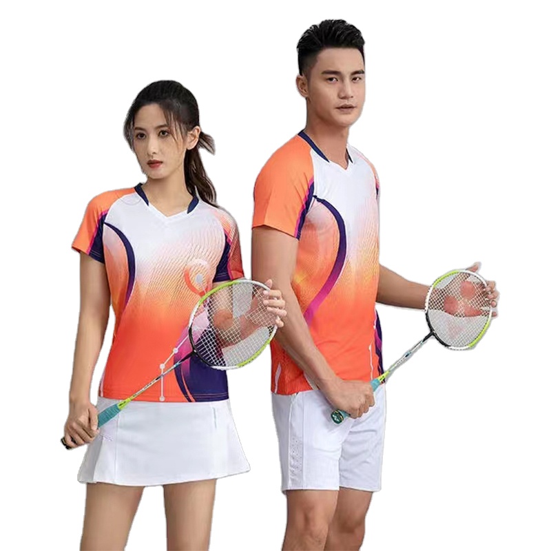 Custom design badminton tshirt, sublimation badminton jersey custom mens shirts