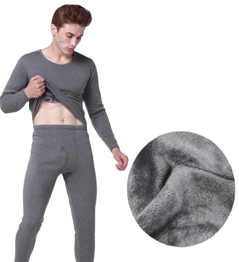 Custom Men's Thermal Underwear Sets Winter Warm Men's Underwear Men's Thick Thermal Underwear Long Johns