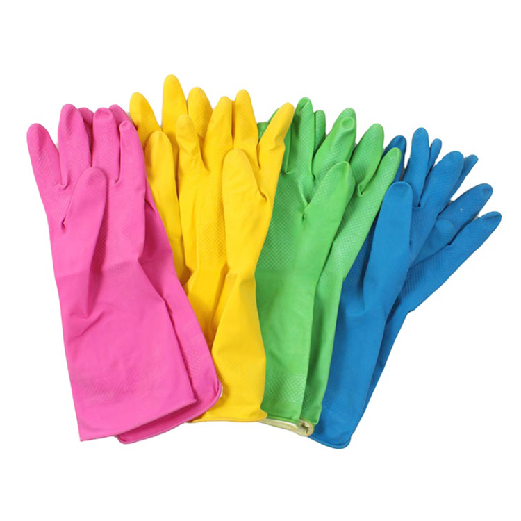 Hot Selling High Quality Guantes De Latex Home Use or Outdoor Powder Free Exam Gloves Latex Safety Gloves