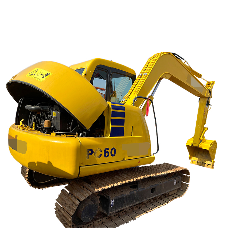 Used mini excavatorkomatsu pc60-7crwlaer for good quality,second hand 6 tons hydraulic machine