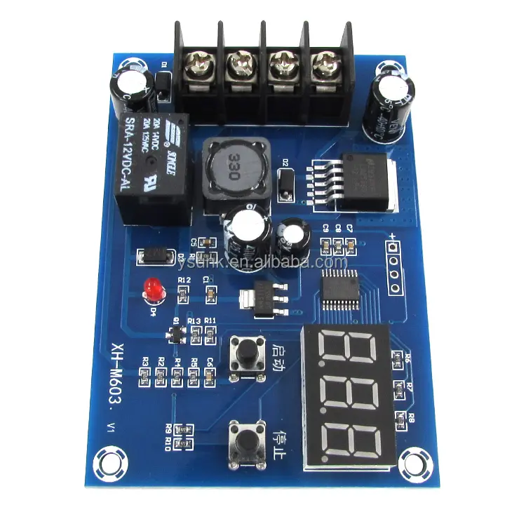 Power Management Development board XH-M603 control module with display charger control switch Evaluation Boards 12-24V