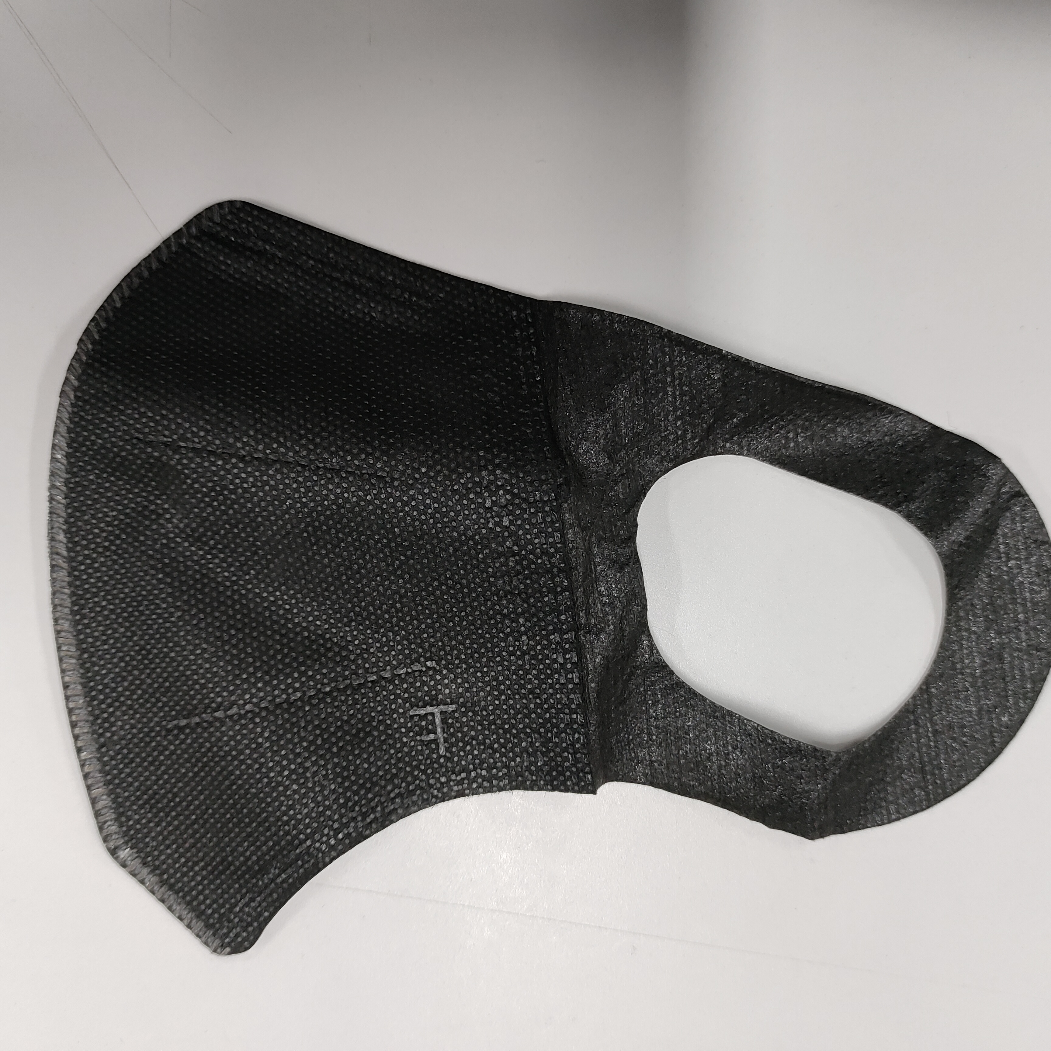 Disposable 3D Wide Earloop Respirator Mask Summer Breathable Thin Face Small Adult Black And White Wholesale Reusable Face Cover