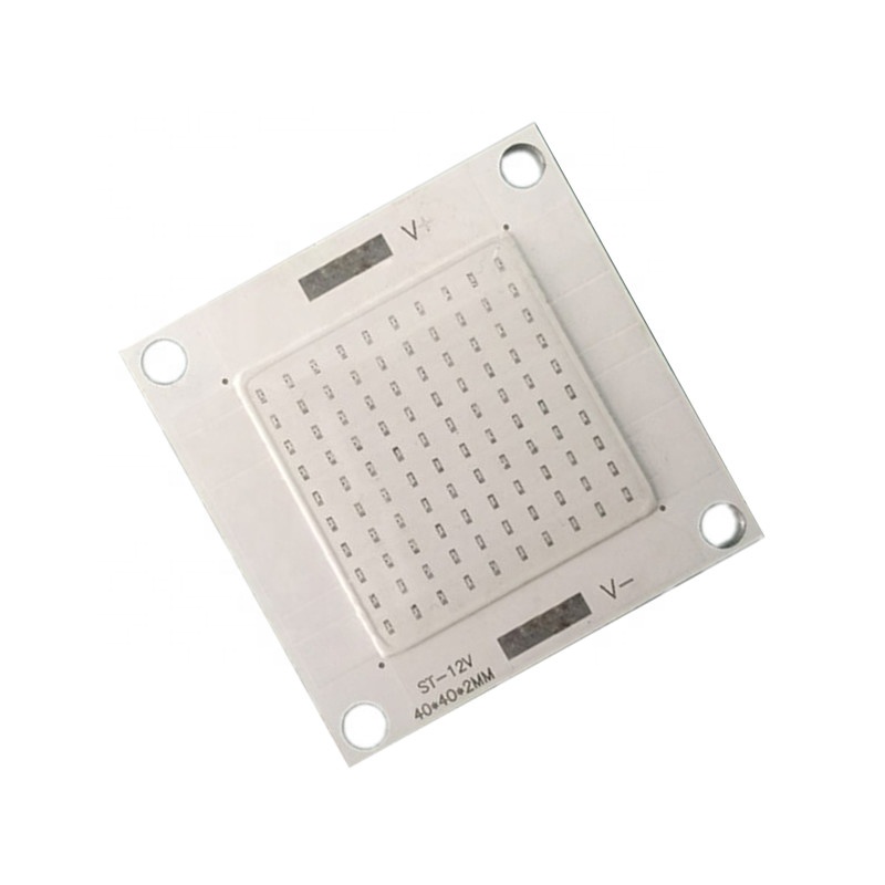 Лучшее качество 50 Вт синий цвет COB LED 12 в чип для прожектора настенный садовый светильник