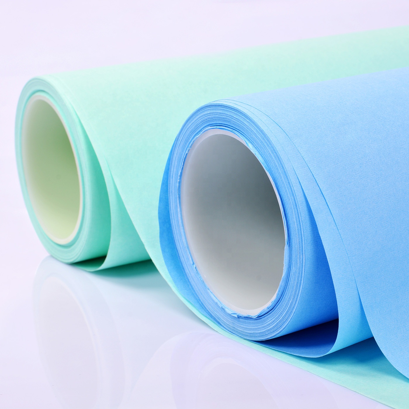 Disposable Double Sided Autoclave Medical Sterilizer Crepe paper Wrapping paper Wholesales.