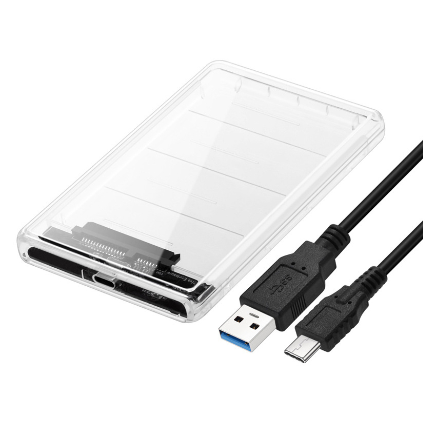 Корпус для жесткого диска USB 3,1, корпус для жесткого диска usb c type c SATA, корпус для внешнего жесткого диска 2,5 дюйма, корпус для жесткого диска