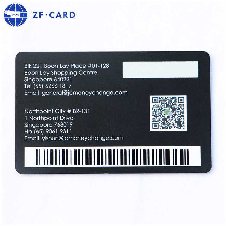 Blank Matte plastic Business card