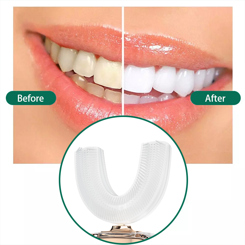 Waterproof USB Charging Sonic Electric Toothbrush Teeth Whitening Custom Logo OEM Electric Battery Power Toothbrush