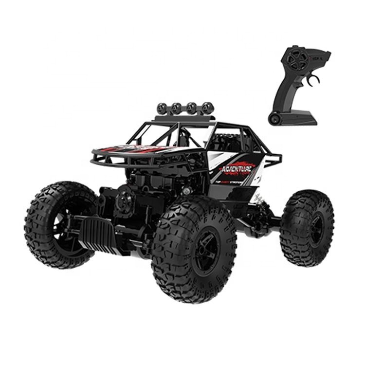 2020 Профессиональный DEERC DE45 RC Внедорожник Монстр металлический корпус 4WD Rock Crawler 2,4 ГГц хобби грузовик автомобиль с дистанционным управлением