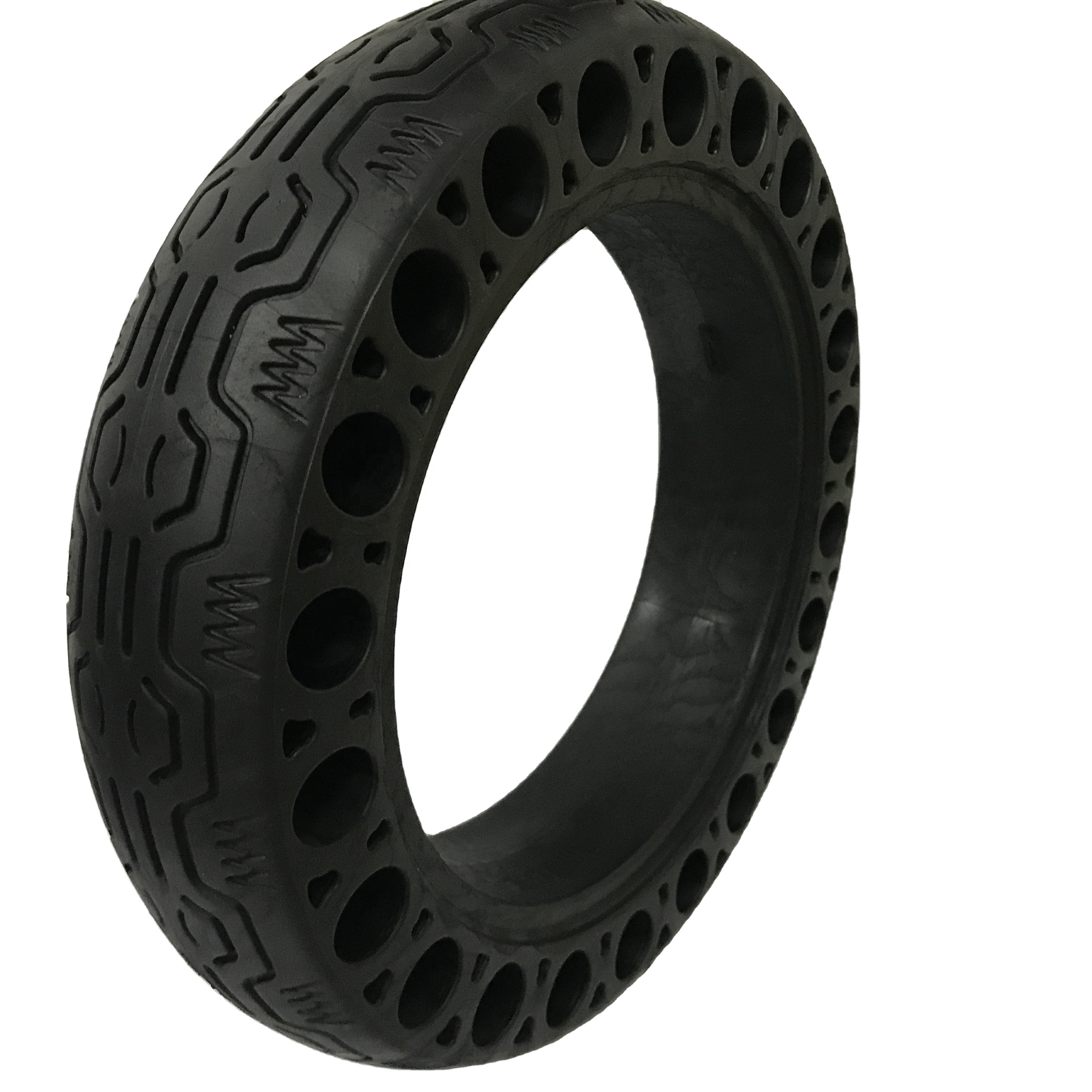 airless Maintenance-free black solid tire g30 max honeycomb tubeless tire electric scooter tire 60/70-6.5