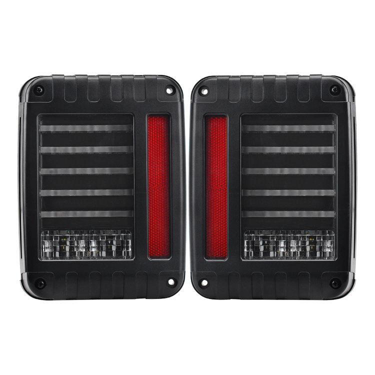 Светодиодные задние фонари 12 В 24 В для Jeep, квадратные светодиодные задние фонари для Jeep Wrangler и Wrangler, неограниченный комплект задних фонарей