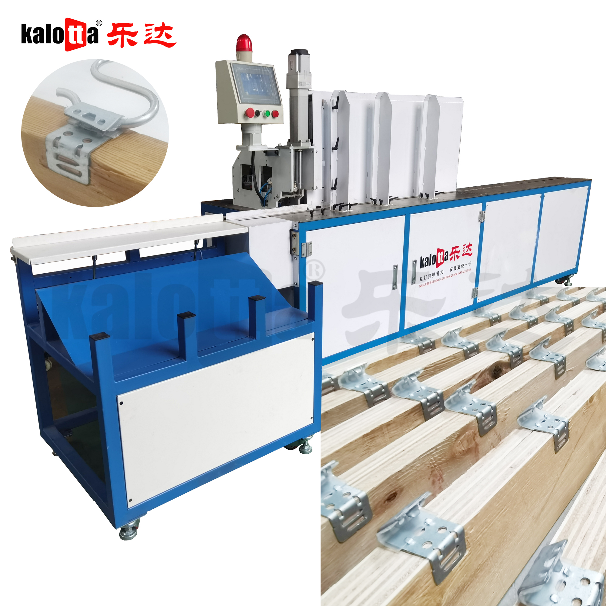 China Hot Sale High Quality Automatic Nailing Machine for Furniture Producer