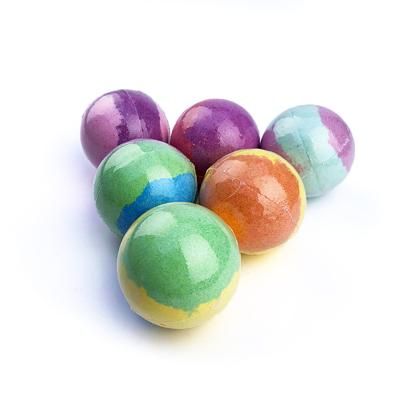 2021 Hot Selling OEM Private Label Holiday Gift Set Natural Vegan Organic Fizzy Bath Bombs