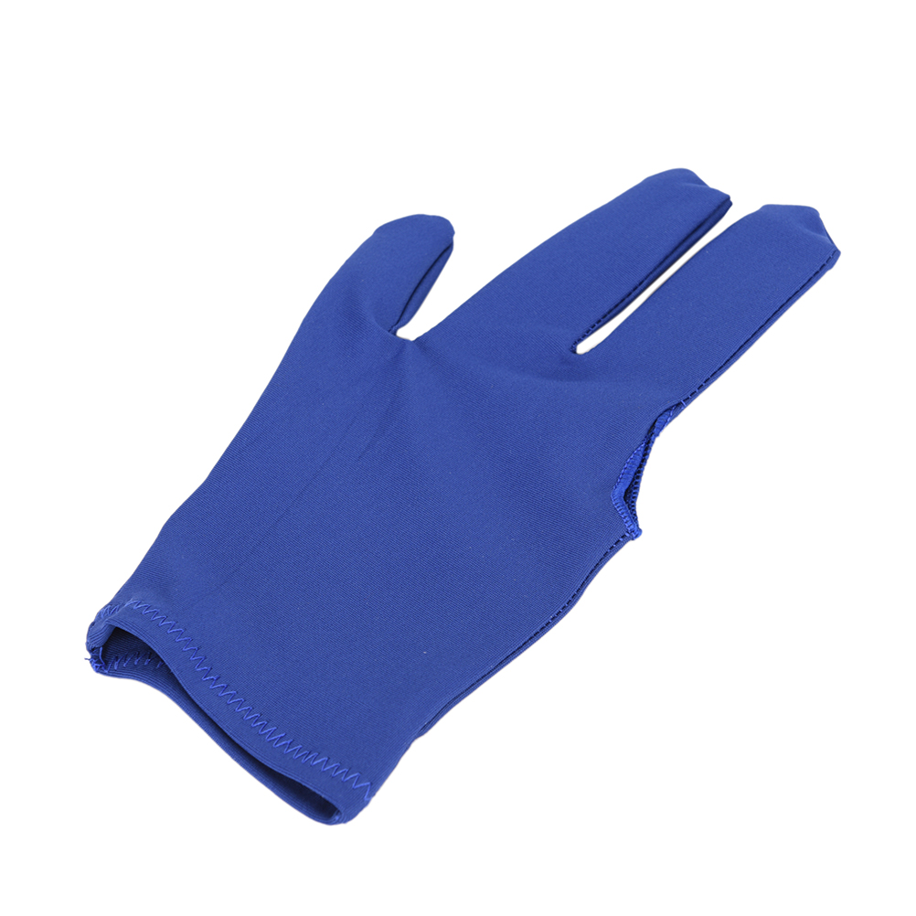 Absorbent Billiard Cue Mitten Three Fingers Spandex Sport Mitten Left Right Hand Billiard Fitness Accessories Mitten