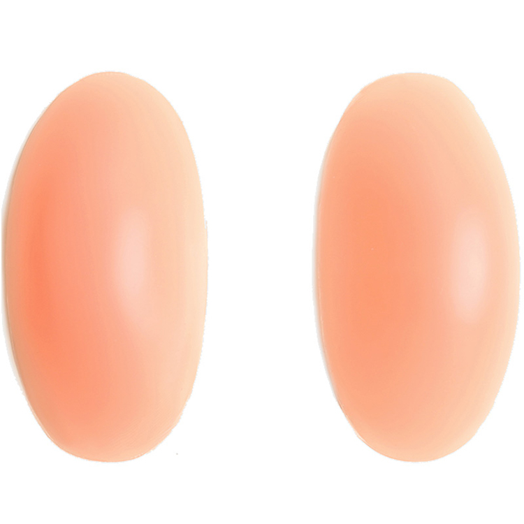 2021 Soft Push-up silicone shoulder pads Reusable Self Adhesive Transparent shoulder pad for Women dress