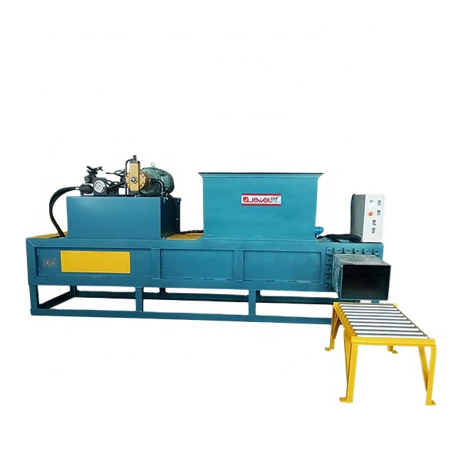 Jewel brand two twist hydraulic horizontal Press Rice Husk compress and bagging Baling machine