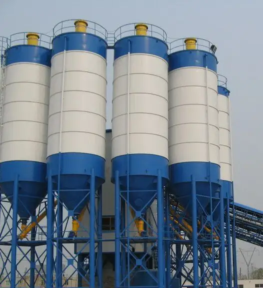 Cement Silo Manufacturers 250 Ton Cement Silo/Bolted Silo From China Manufacturer Steel Silo For Sale In Concrete Batching Plant
