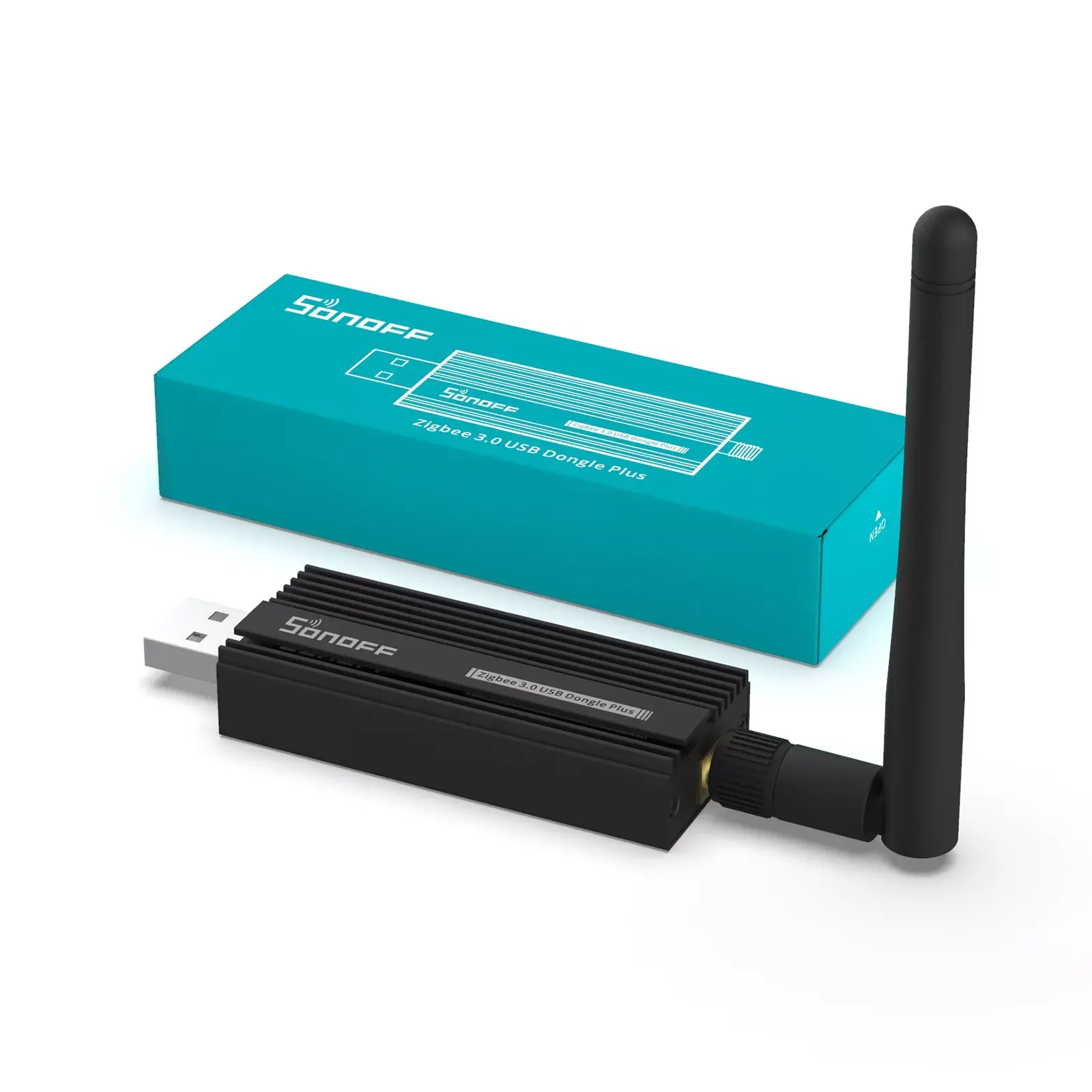 SONOFF Zigbee 3.0 USB ZBDongle Plus Universal Wireless ZB Gateway Analyzer USB Interface Capture Packet via ZHA Zig bee 2MQTT