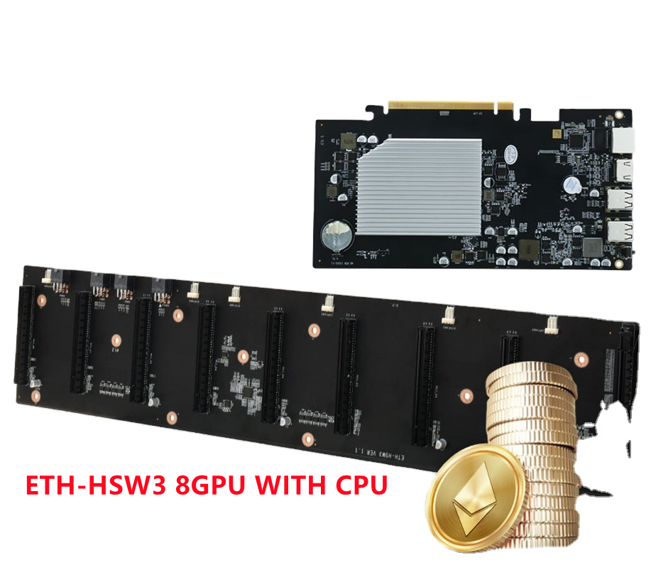 Быть богатым 8 GPU HSW3 эксперт с CPU Expert 8 * PCIE X16 DDR3 8GPU материнская плата