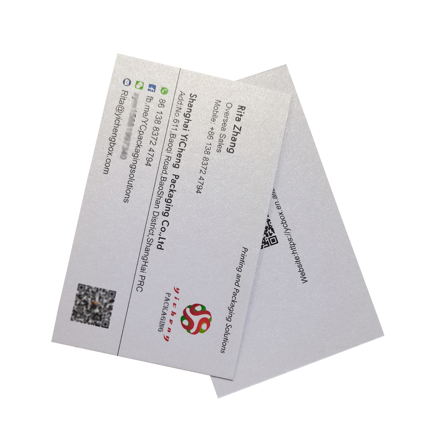 Free Sample Cheap Price CMYK Printing Business Card Custom Business Card Printing Service