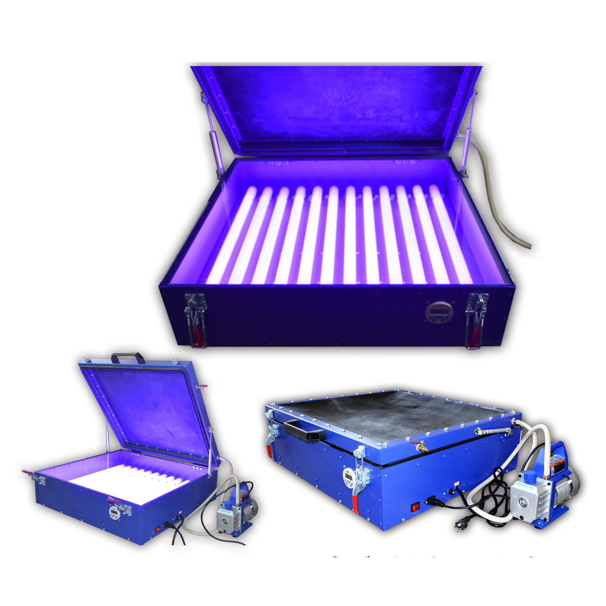 Photopolymer Plate Making Machine 24" X 26" 600*700mm LED Vacuum UV Exposure Unit for Hot Foil Pad Screen Printing PCB