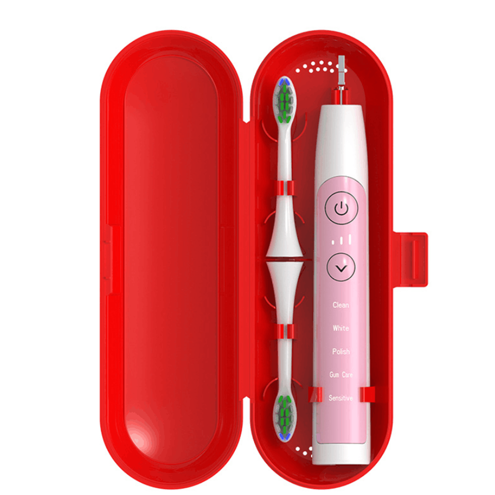 Environmentally Friendly Breathable Food-Safe Plastic Material Portable Electric Toothbrush Travel Case