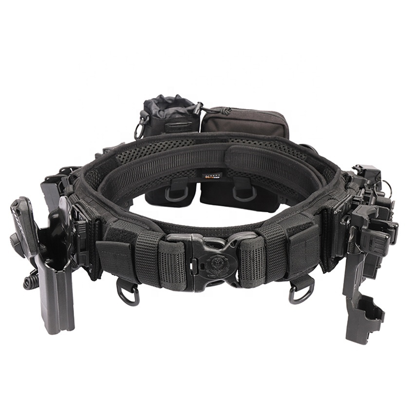 Yakeda Molle Holster Accessories Outdoor Security Combat Tactical Belt Buckle With 11 Pouches