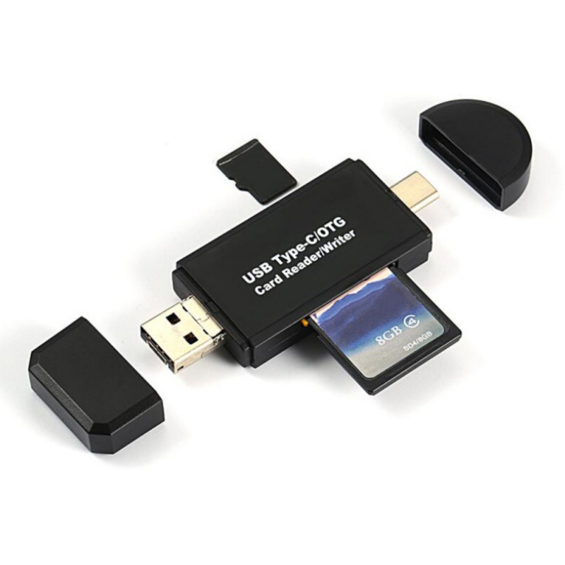 Type-C кард-ридер Otg Usb Macbook Многофункциональный кардридер мобильного телефона