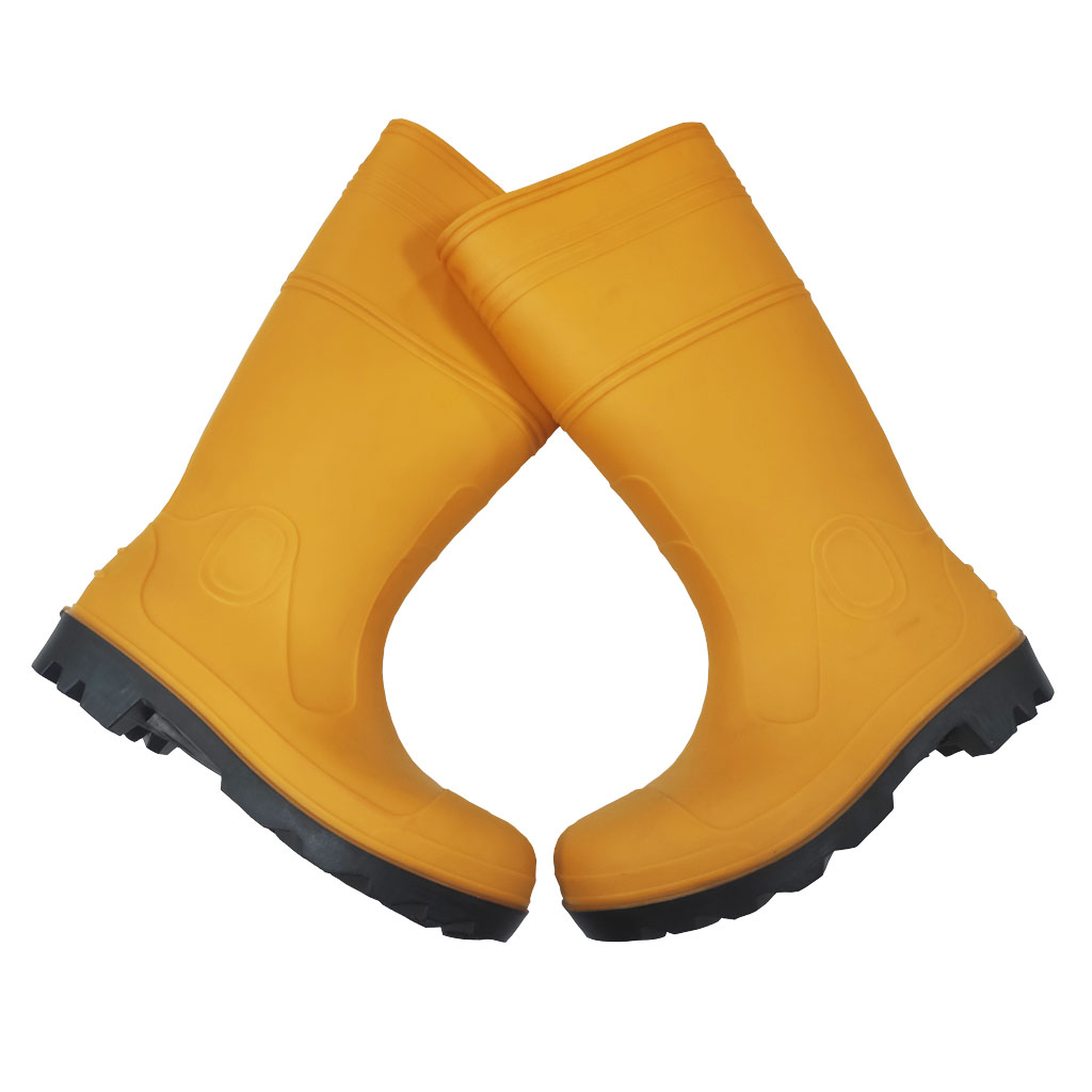 Cheap Industry Man Knee High Safety PVC Worker Rain Boots safety waterproof rain boots