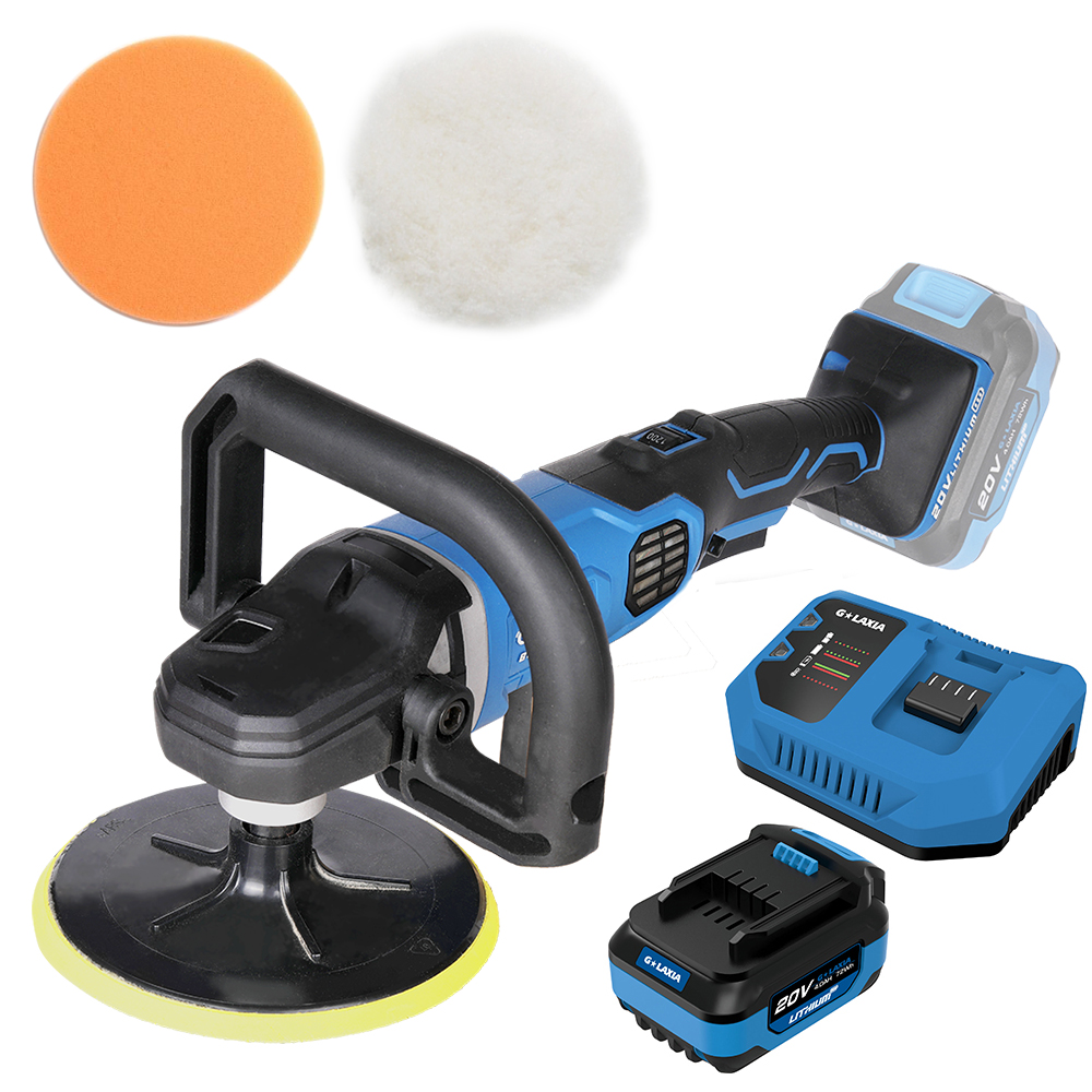 New Arrival 20V 180mm Cordless Brushless Polisher Bare Tools Only Car Cleaning Polisher Tools Polisher