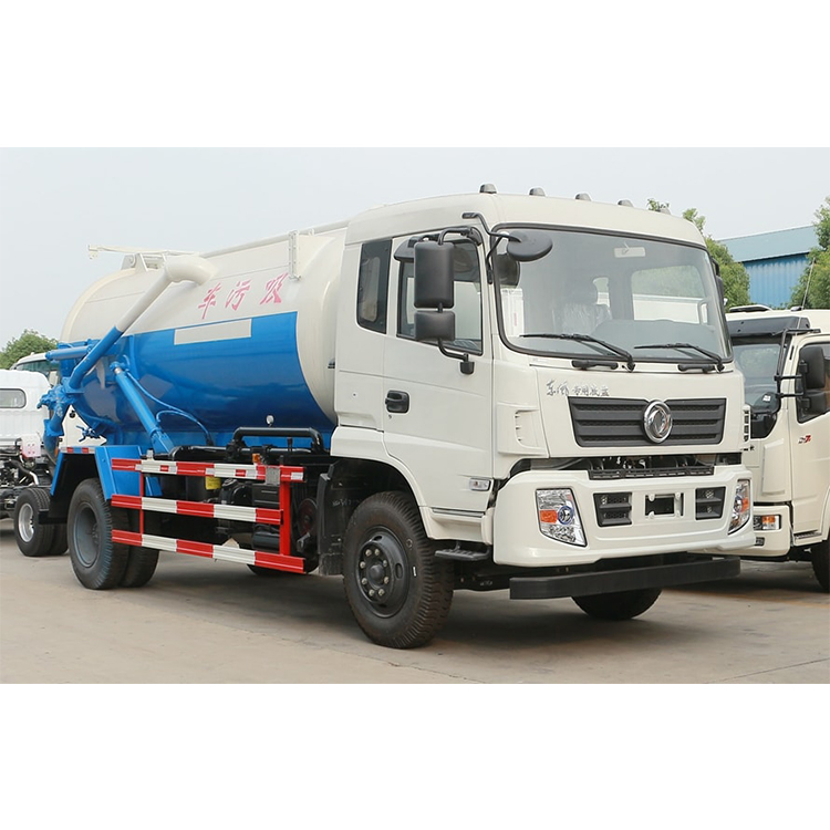 Высококачественный долговечный вакуумный танкер для канализации Dongfeng Tianjin 10 м3 по низкой цене, грузовик 10 м3