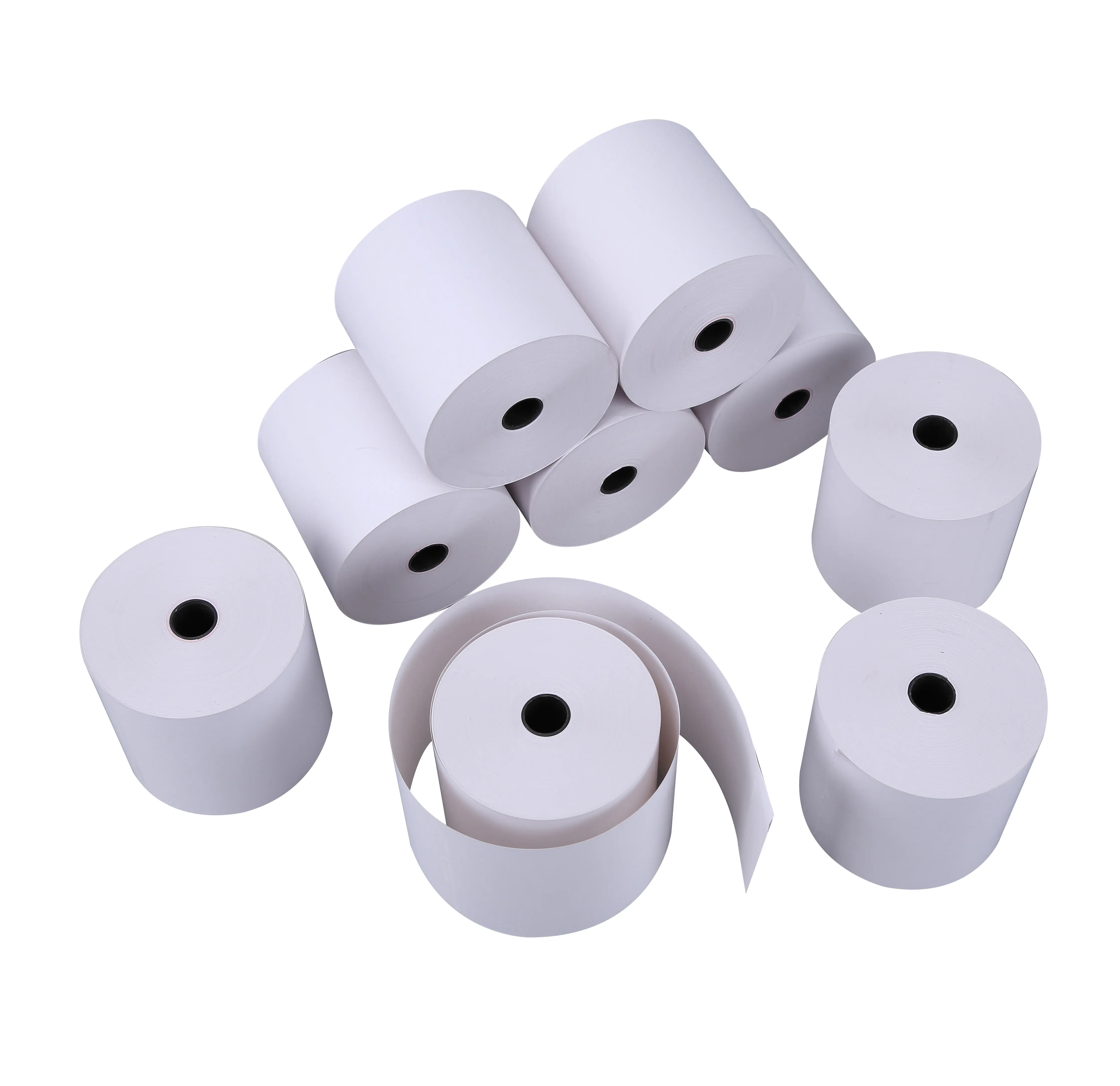 Manufacturer Custom Size Wood Pulp Thermal Paper Rolls 80x80 paper cash roll