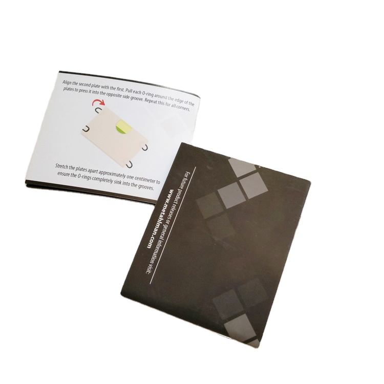 Custom Design Coated Paper Watch Manual Catalog Printing Service