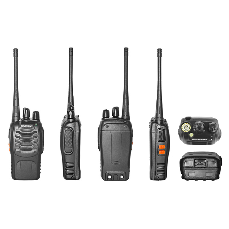 Long Range 1-10KM Handeld 5W Baofeng BF-888S Radio Transceiver Walkie Talkie