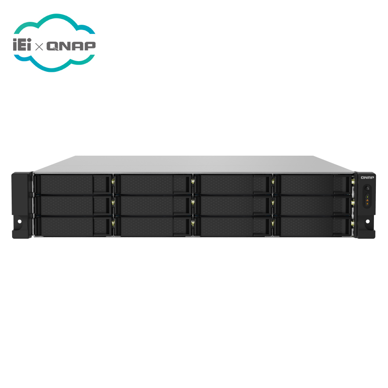 QNAP TS-1232PXU-RP NAS с 10GbE SFP + и 2.5GbE портами и избыточным источником питания для SMB IT environment