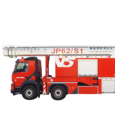 2021 Hot Sale 62m sky lift telescopic boom fire truck hydraulic ladder fire truck water tanker fire truck JP62S2.with best price