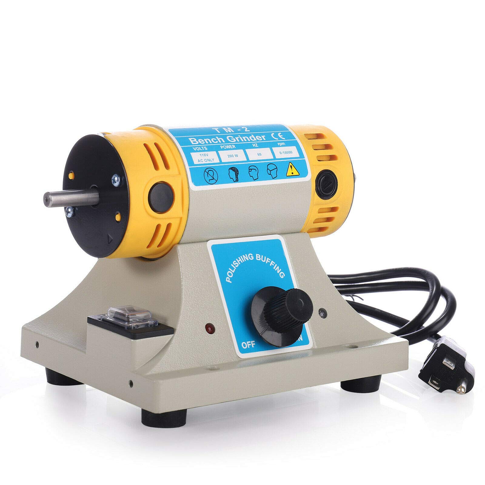 Ювелирные изделия Рок полировка буферная машина 110/220V 350W TM-2 скамья токарного полировщик