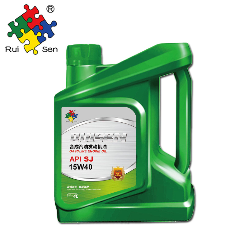 Ruisen Synthetic Gasoline Engine Oil SJ-15W40 4L Four Seasons Available Automobile Engine Oil Brand Manufacturer