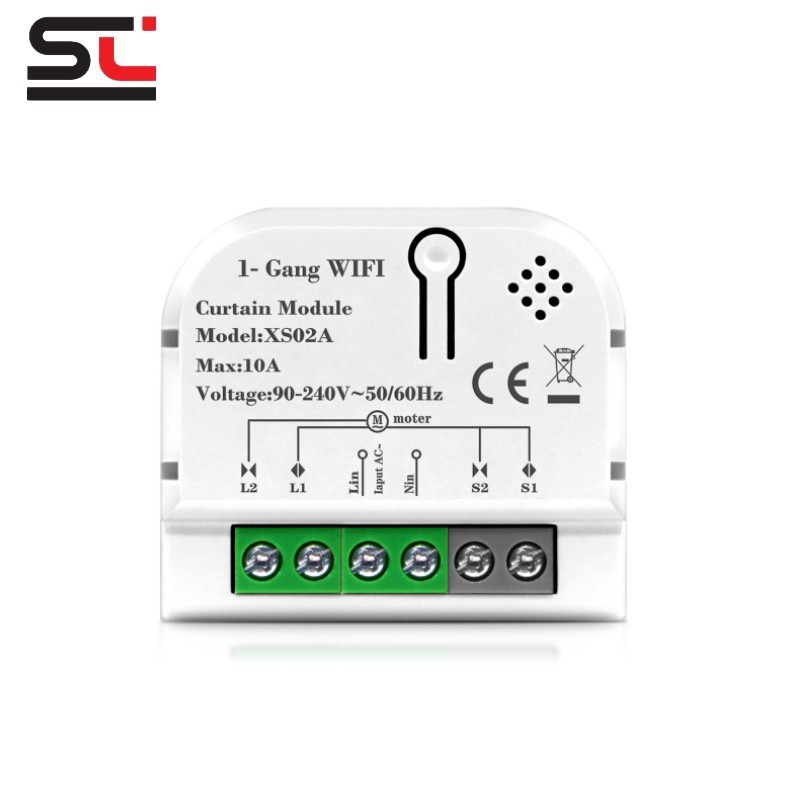 Таймерная калибровка Tuya Smartlife Zigbee, умный модуль переключателя для штор с Wi-Fi, Модуль Автоматизации умного дома, умный выключатель для штор