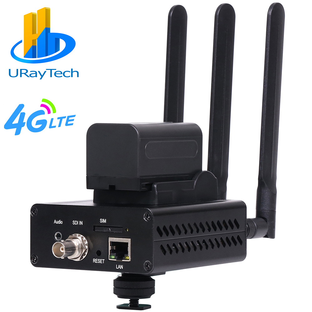 Видеокодер H.265 HEVC/H.264 AVC 4G LTE SDI для прямой трансляции на Youtube с поддержкой RTMP