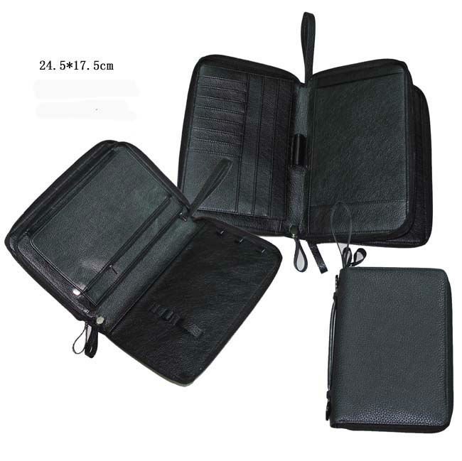 Изысканный внешний вид, Размер A4, натуральная кожа, новый Padfolio