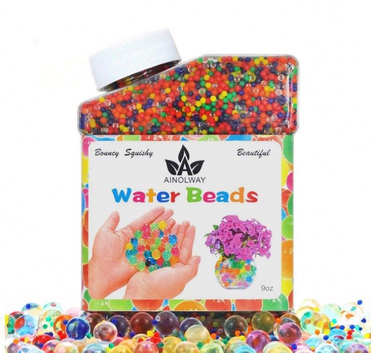 Wholesale 270g Mixed color Plant Decoration Crystal Soil Magic Water Beads For Kids Toy
