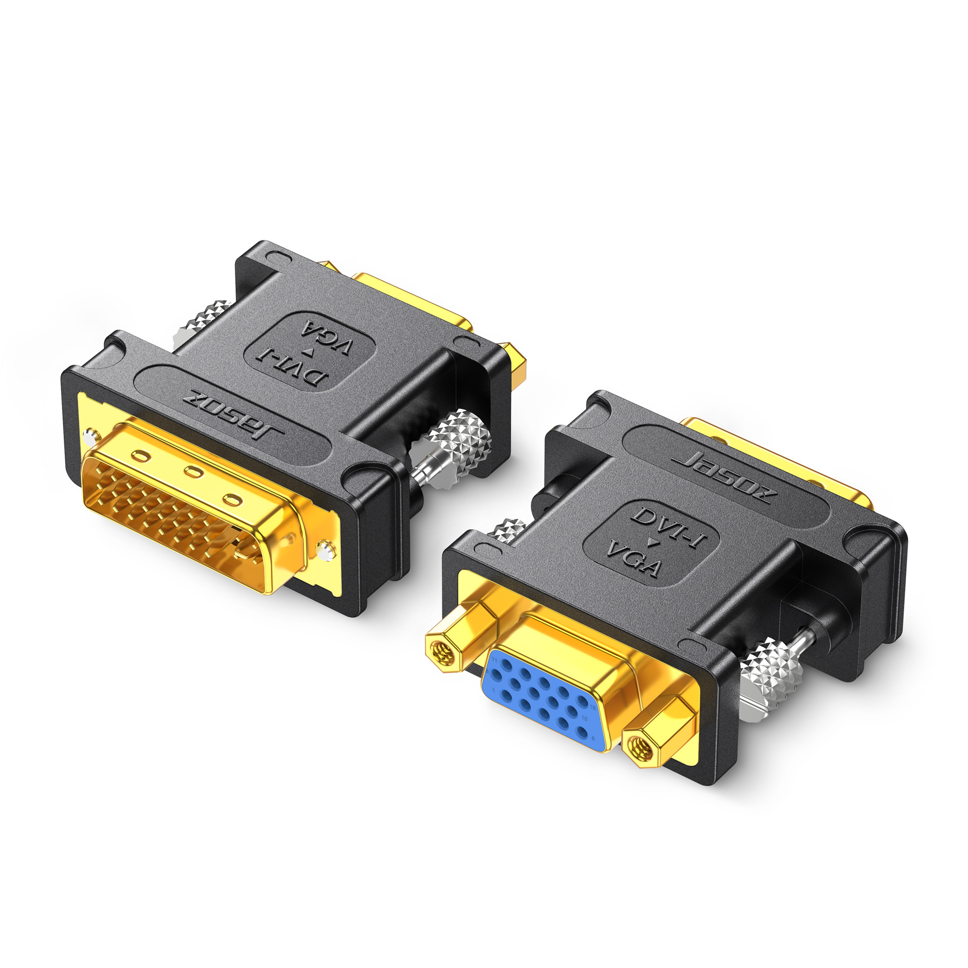 DVI-I to VGA конвертер DVI 24 + 5 DVI to VGA адаптер DVI-D мужчин и женщин VGA для LCD HDTV