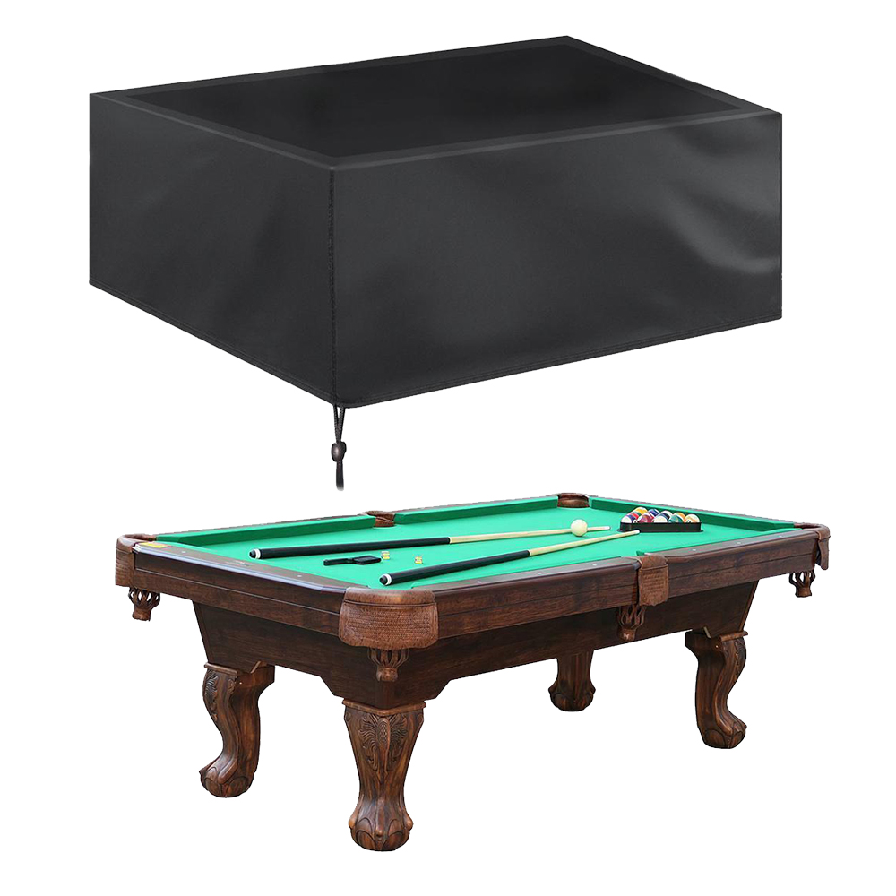 Pool Snooker Billiard Table Cover Waterproof Dustproof Cover Protector Outdoor Oxford Fabric 7- 9FT 3 Size