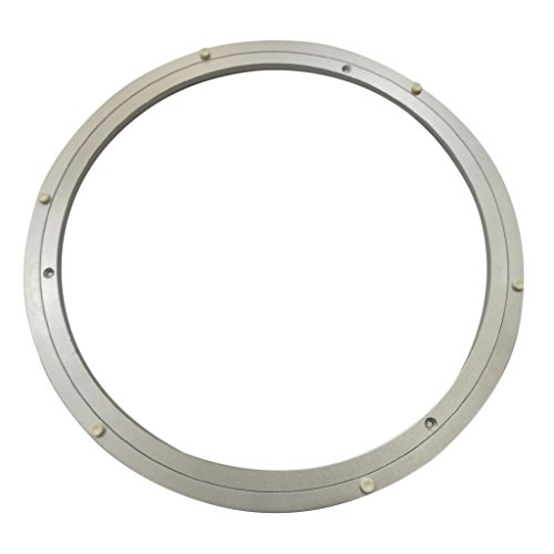 OEM precision cnc machining heavy duty aluminum rotating turntable lazy susan