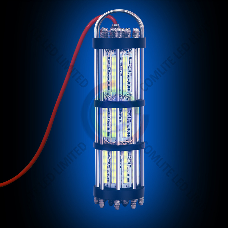 1500W 2000W 2500W LED рыболовные огни лодка траулер затонувших рыболовное ночного приманка лампа зеленый белый свет приманивания рыбы лампы