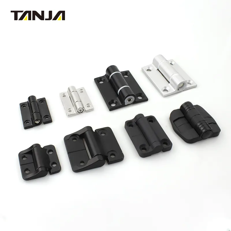 Aluminum Alloy adjustable torque hinge light duty torque hinge stop at any angle for machinery and equipment