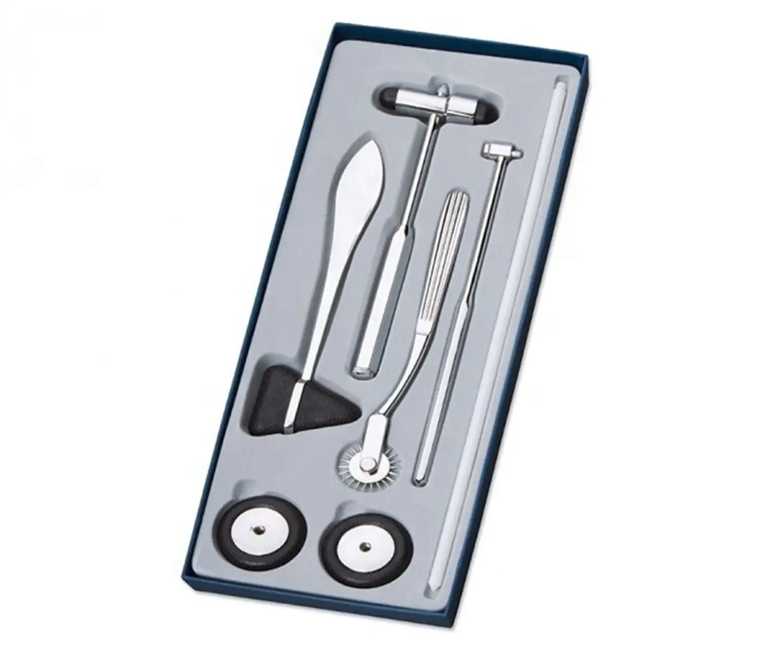 Medical percussion hammer 5-piece set, multifunctional nerve reflex hammer, diagnostic hammer