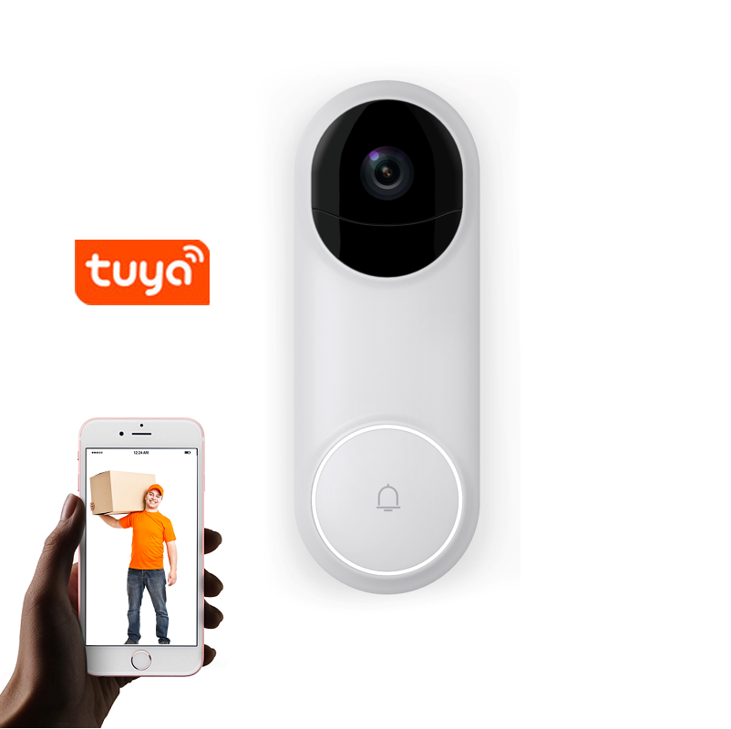 Tuya Wi-Fi беспроводной дверной звонок камера Wi-Fi беспроводной видео-дверной звонок входная дверь камеры